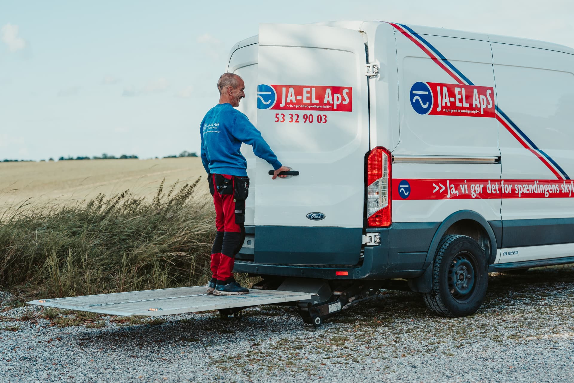 JA-Bageri servicevogn
